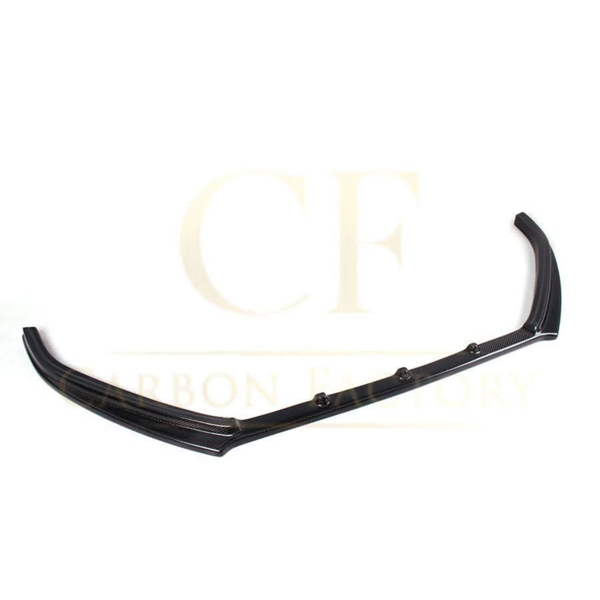 R Style Carbon Fibre Front Splitter for VW Polo MK5 GTI 11-16 - Carbon Factory