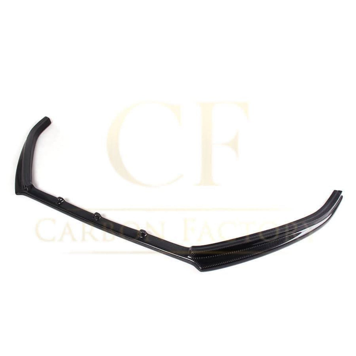 R Style Carbon Fibre Front Splitter for VW Polo MK5 GTI 11-16 - Carbon Factory