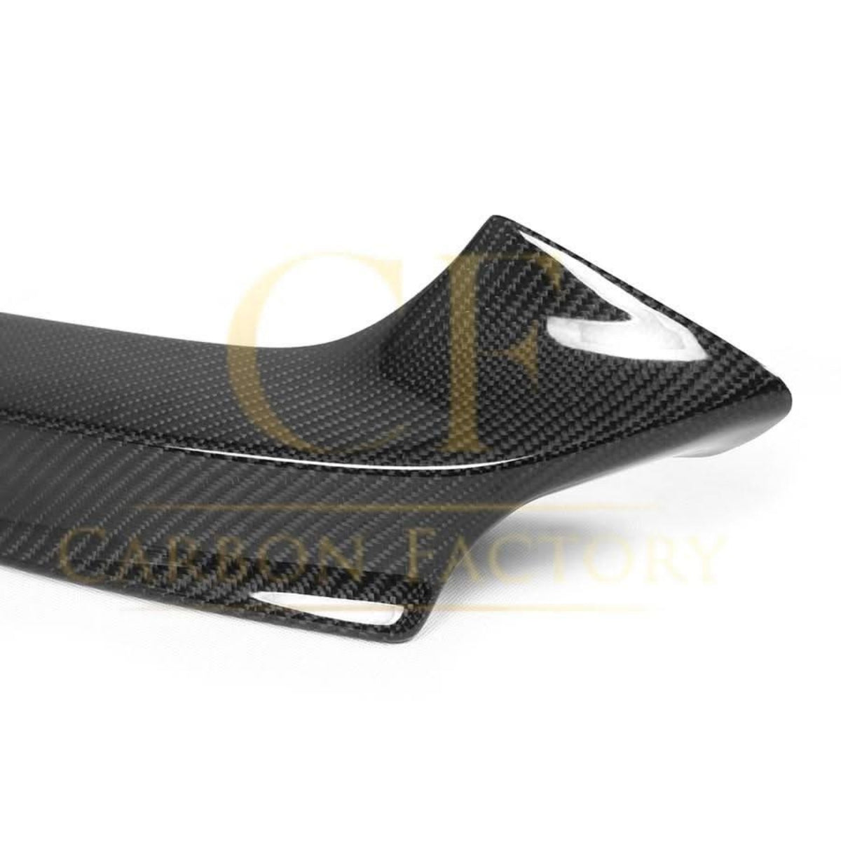 Carbon Fibre Front Splitter Covers for BMW F22 2 Series M Sport 14-21 - Carbon Factory