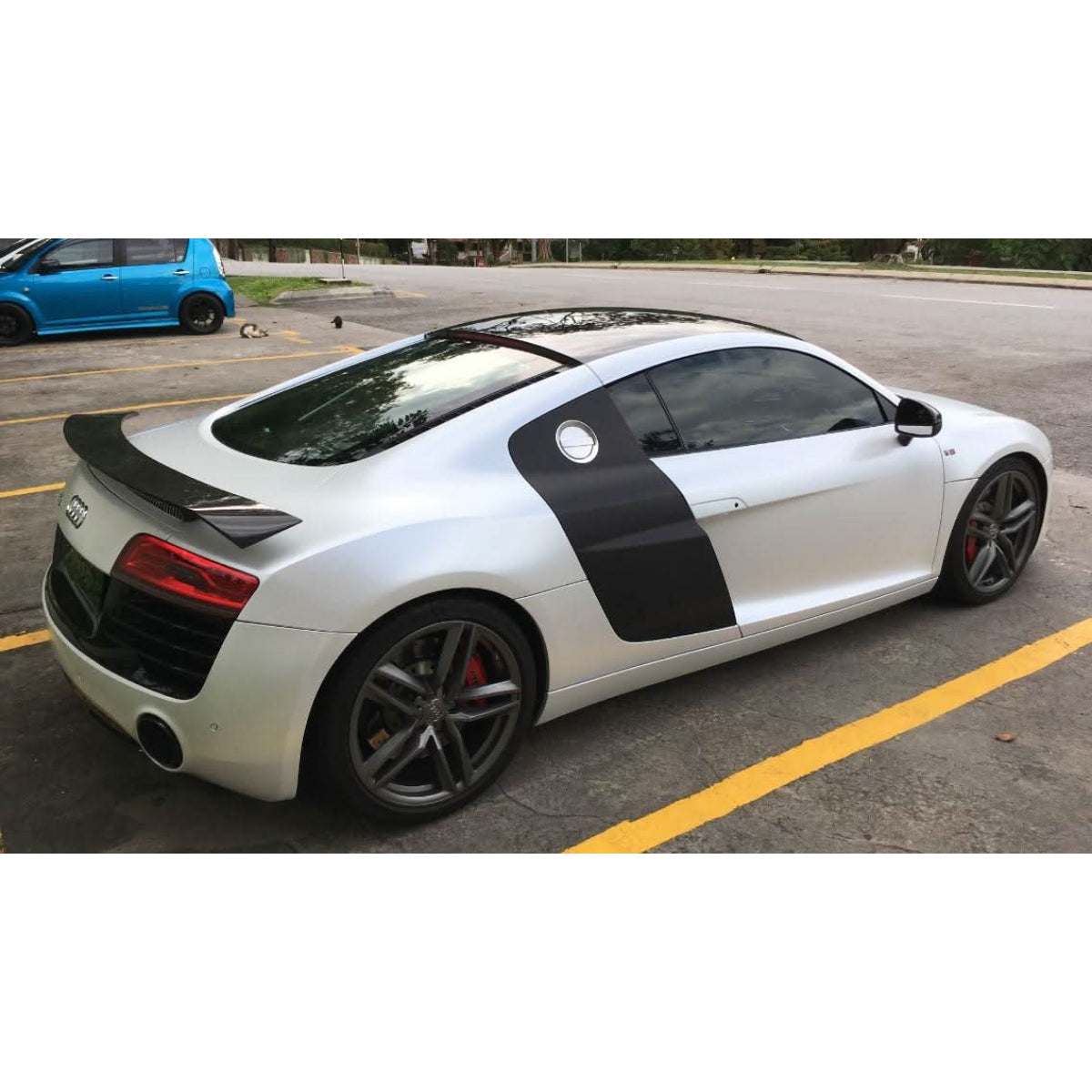 Carbon Fibre Spoiler for Audi R8 Gen 1 V8 & V10 08-14