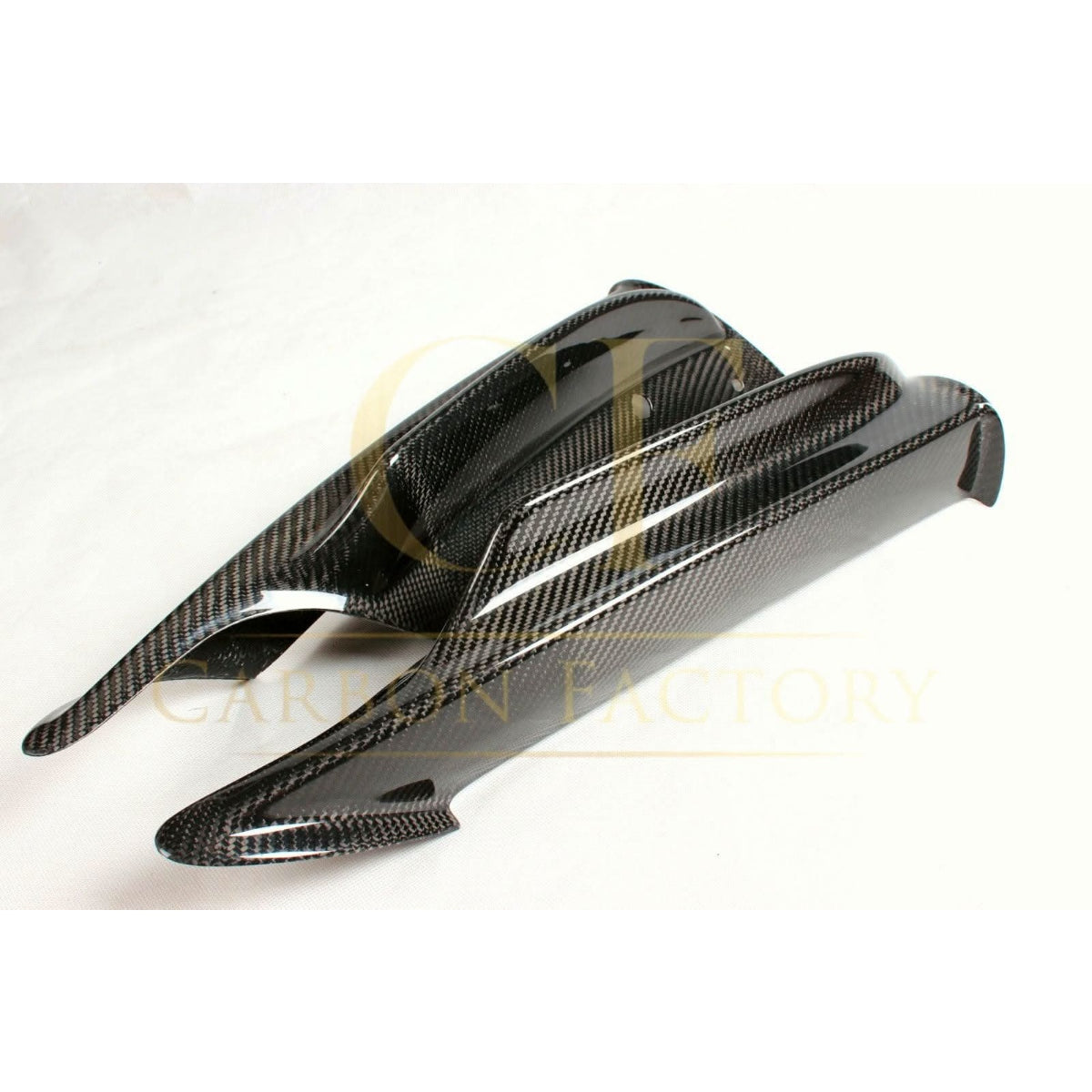Carbon Fibre Front Bumper Covers for BMW 3 Series E90 Pre-LCI 05-08 - Carbon Factory