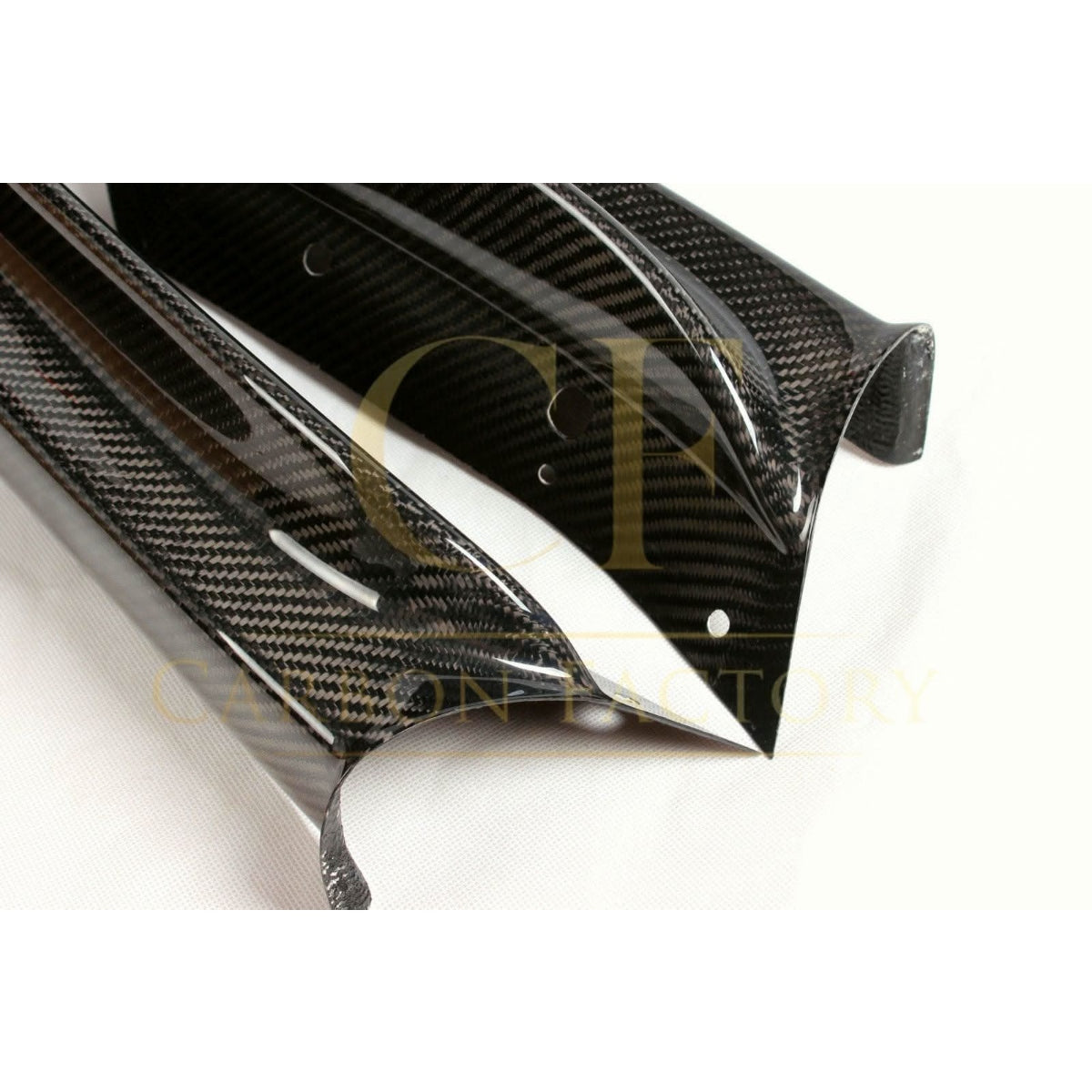 Carbon Fibre Front Bumper Covers for BMW 3 Series E90 Pre-LCI 05-08 - Carbon Factory