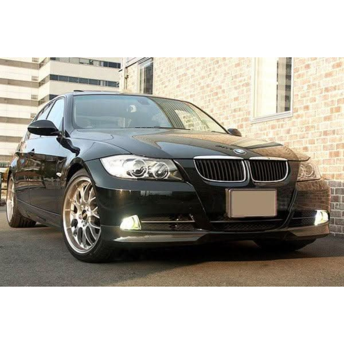 Carbon Fibre Front Bumper Covers for BMW 3 Series E90 SE LCI 10-13
