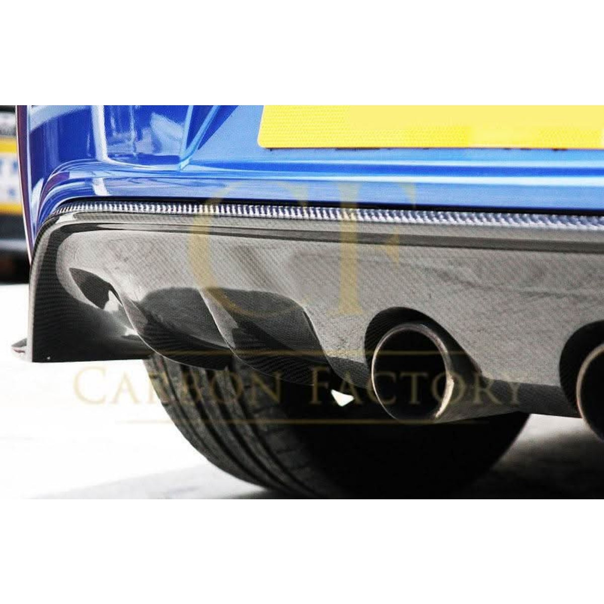 EXO Style Carbon Fibre Rear Diffuser for VW Golf MK6 R20 08-13 - Carbon Factory