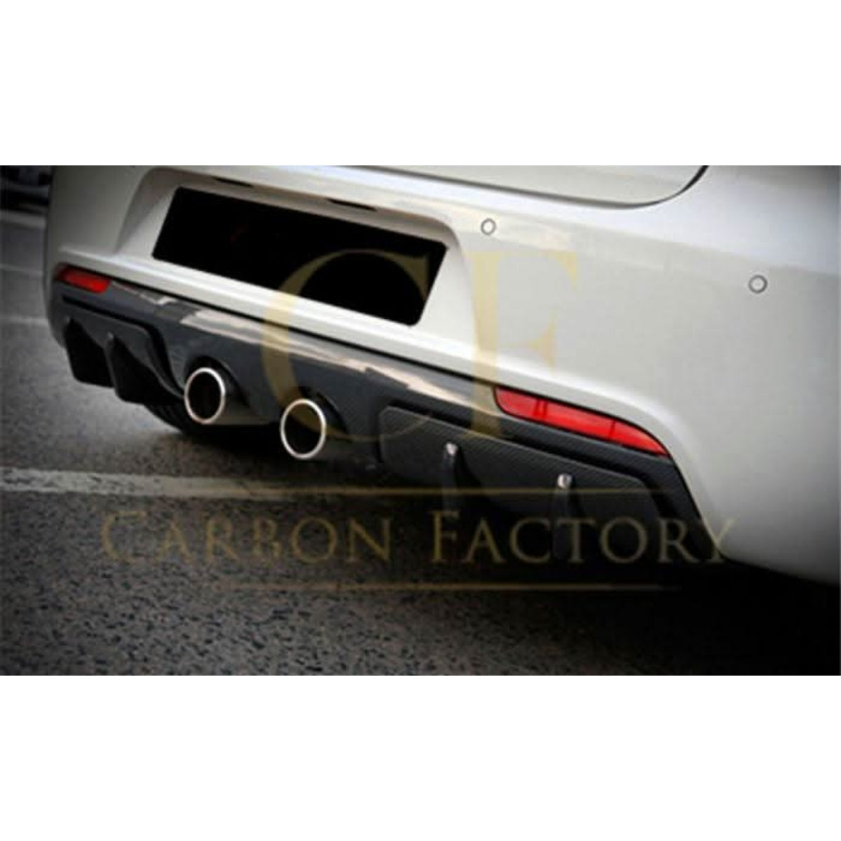 OSIR Style Carbon Fibre Rear Diffuser for VW Golf MK6 R20 08-13 ...