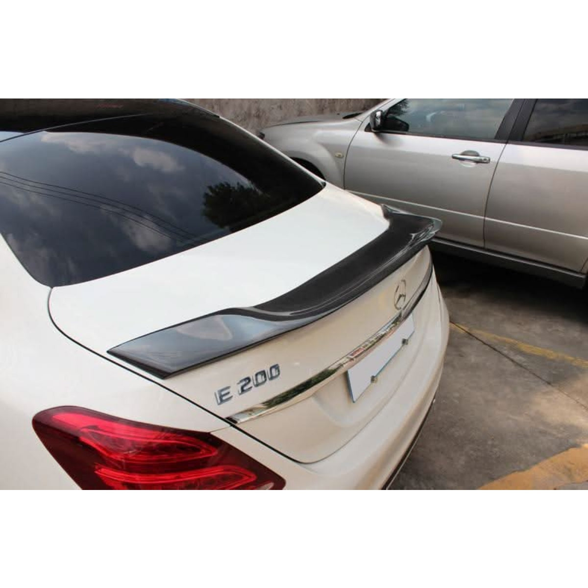 REN Style Carbon Fibre Boot Spoiler for Mercedes Benz W213 E Class Saloon 17-Present