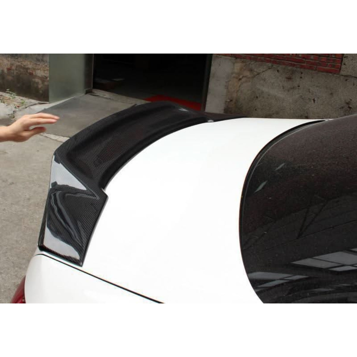 REN Style Carbon Fibre Boot Spoiler for Mercedes Benz W213 E Class Saloon 17-Present - Carbon Factory