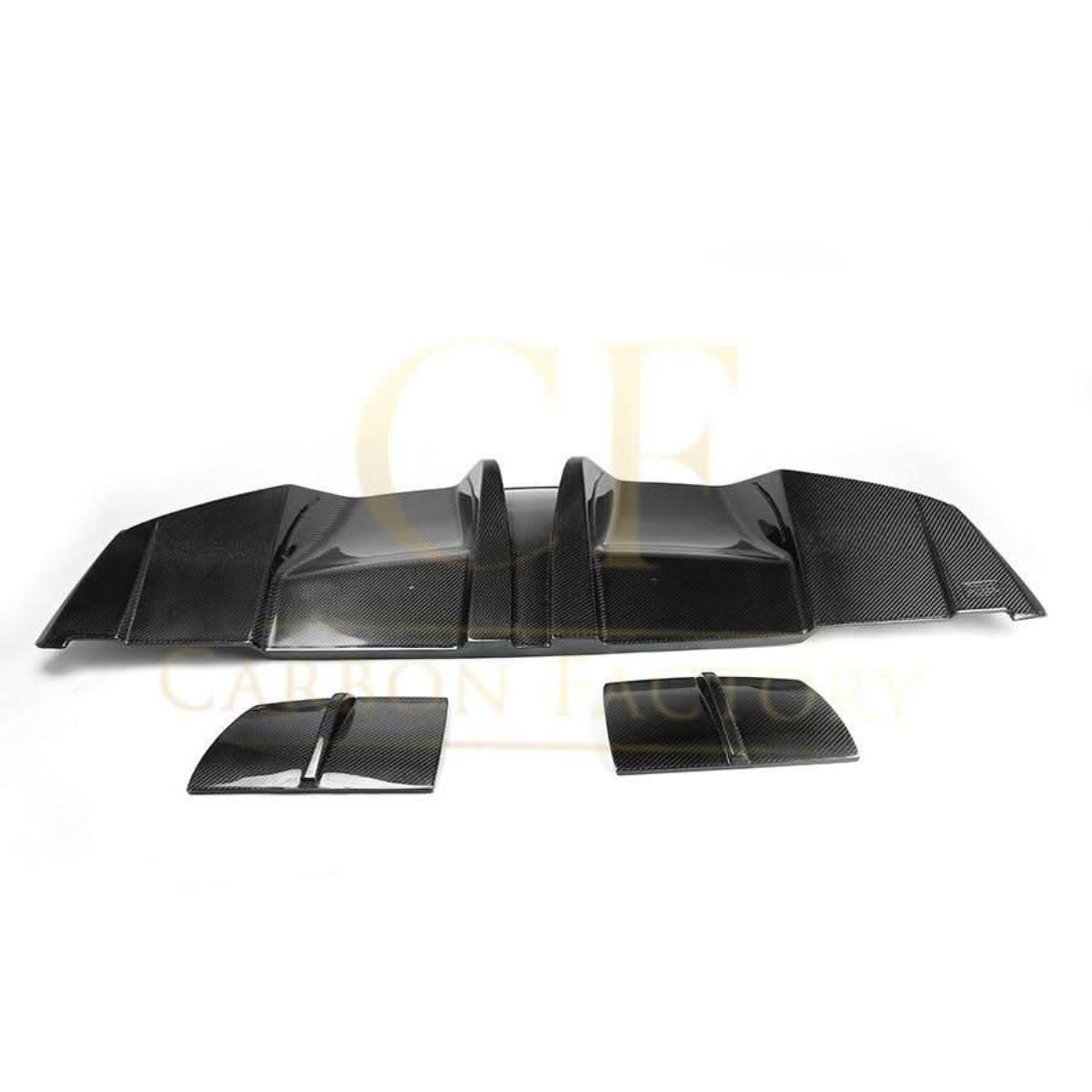 P Style Carbon Fibre Rear Diffuser for Mercedes W117 CLA250 CLA45 13-15 - Carbon Factory