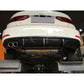 Carbon Fibre Rear Diffuser (Twin Exhaust) for Audi A3 Saloon Non S Line 13-15