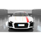 P Style Carbon Fibre Front Splitter for Audi R8 V10 Gen 2 15-19