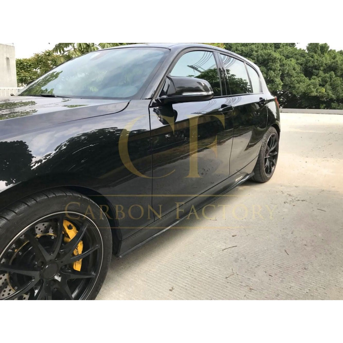 Carbon Fibre Side Skirts for BMW F20 1 Series M Sport 2 Door 15-19 - Carbon Factory