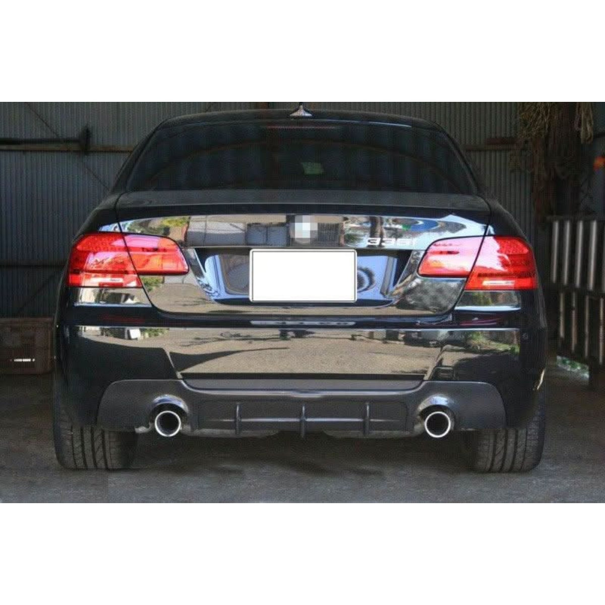 Carbon Fibre Rear Diffuser Dual Exhaust for BMW E92 E93 3 Series 07-13 - Carbon Factory