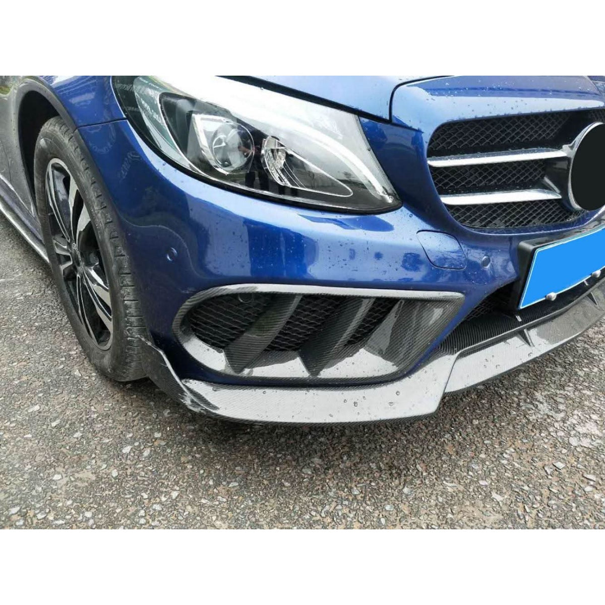Carbon Fibre Air Trim Covers for Mercedes W205 C Class inc C63 15-18 - Carbon Factory