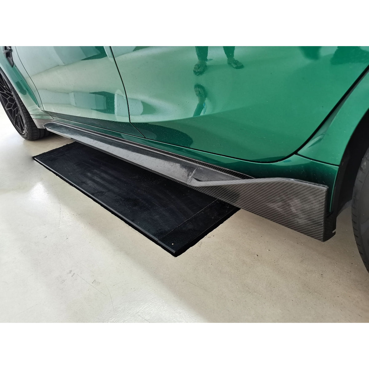 MP Style Pre-Preg Carbon Fibre Side Skirts for BMW G80 M3 21-Present - Carbon Factory