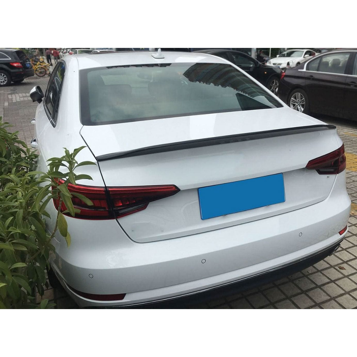 C Style Carbon Fibre Boot Spoiler for Audi A4 S4 B9 16-22 - Carbon Factory