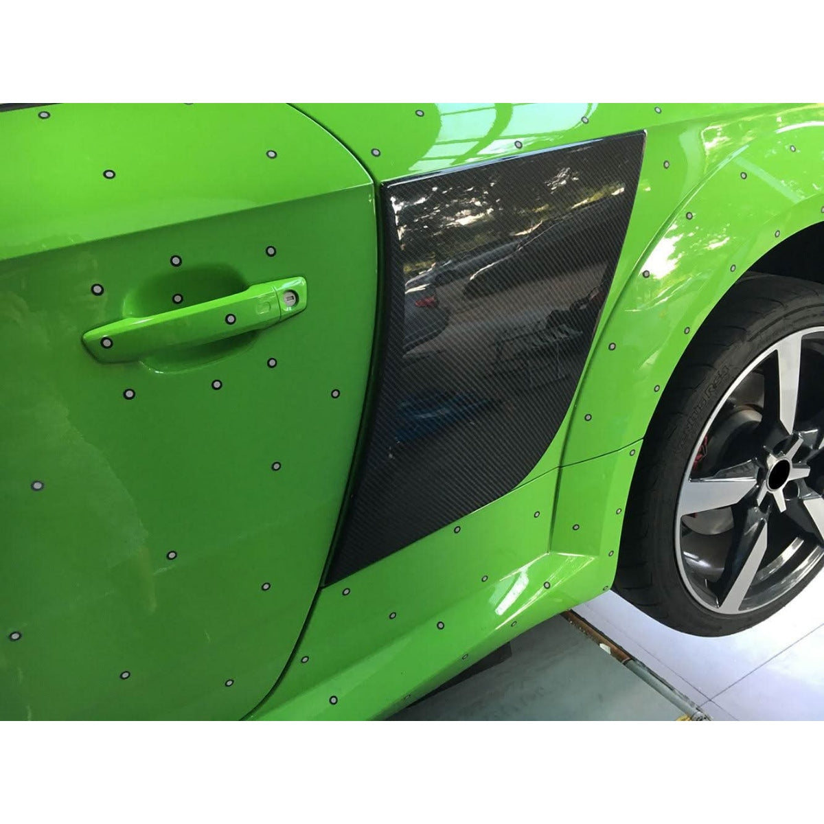 Carbon Fibre Side Fender Trims for Audi 8S TT TTS TTRS MK3 15-21 - Carbon Factory