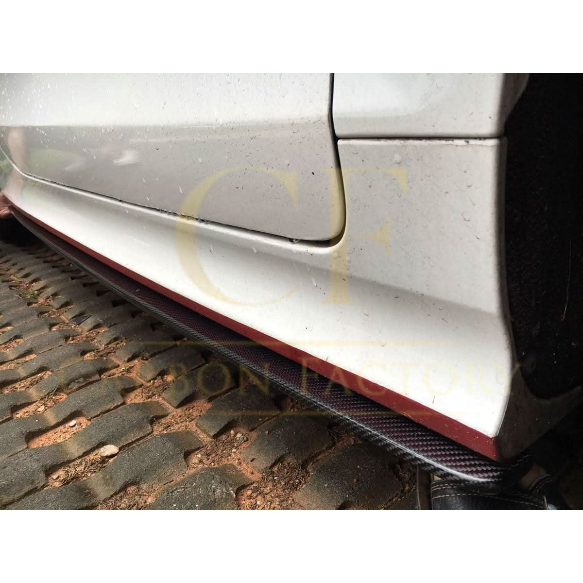 V Style Carbon Fibre Side Skirts for Audi 8J TT TTS MK2 07-14 - Carbon Factory