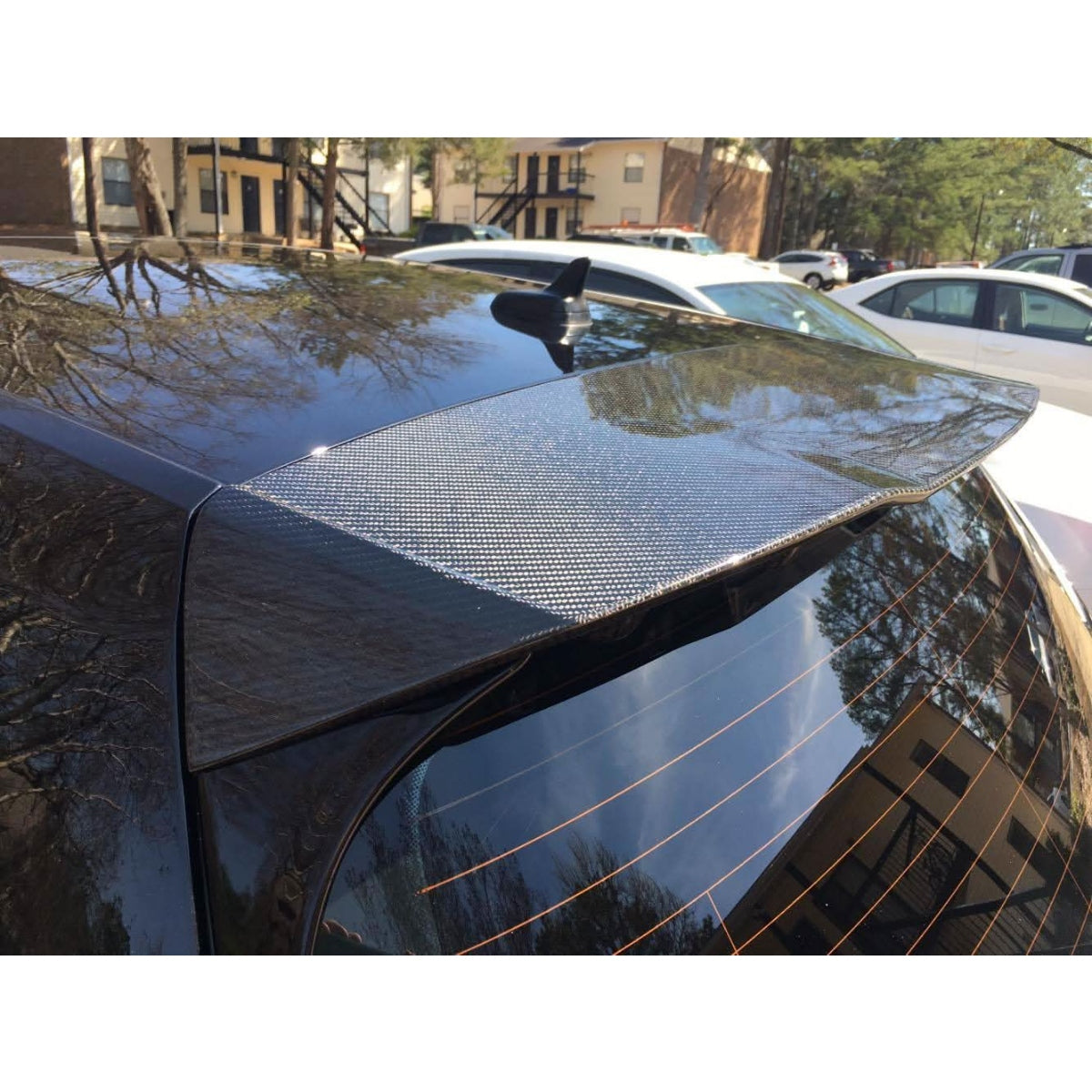 ABT Style Carbon Fibre Boot Spoiler for VW Golf MK7 GTI GTD & R 14-20