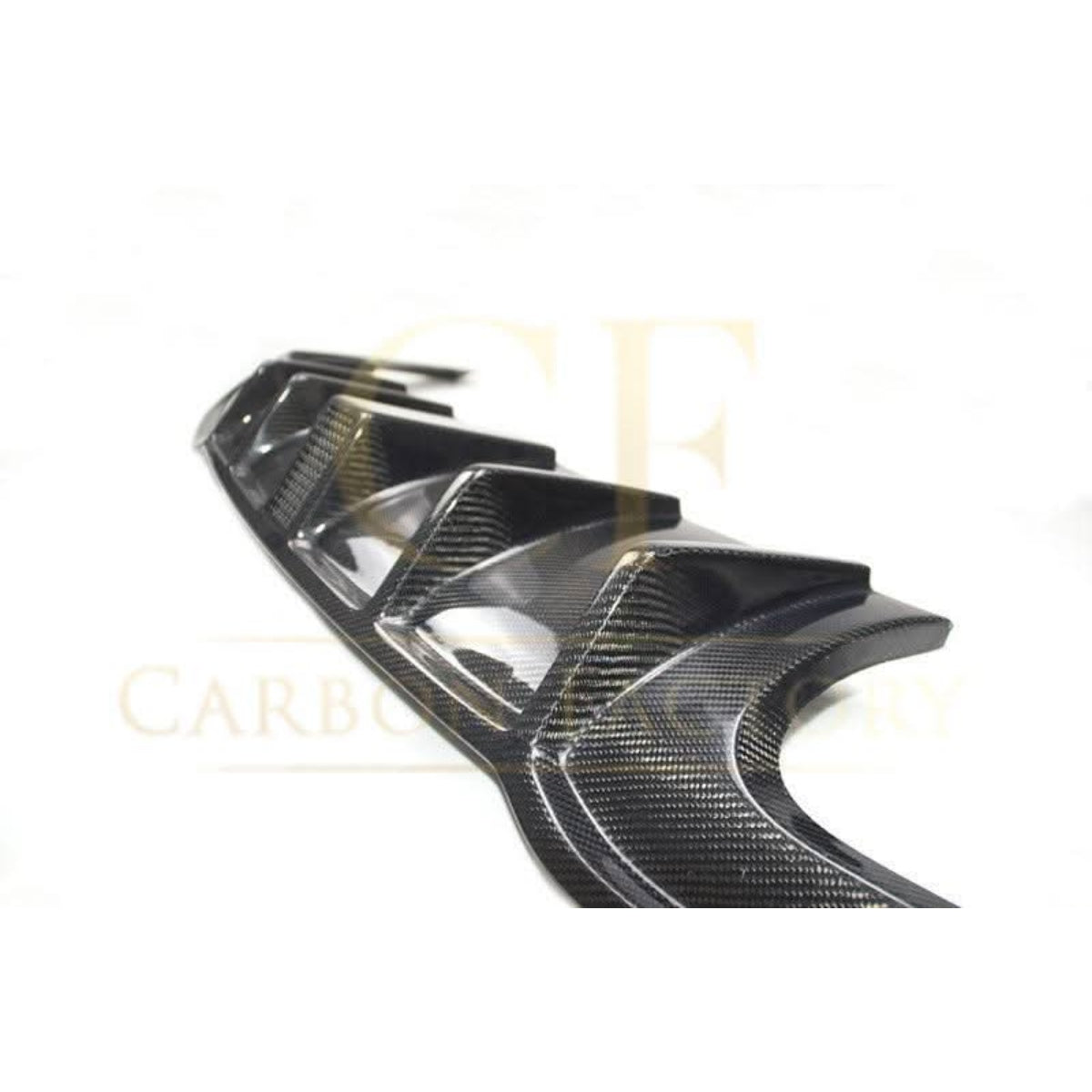LED Carbon Fibre Rear Diffuser for Audi A3 S Line Saloon S3 17-19 - Carbon Factory