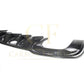 LED Carbon Fibre Rear Diffuser for Audi A3 S Line Saloon S3 17-19