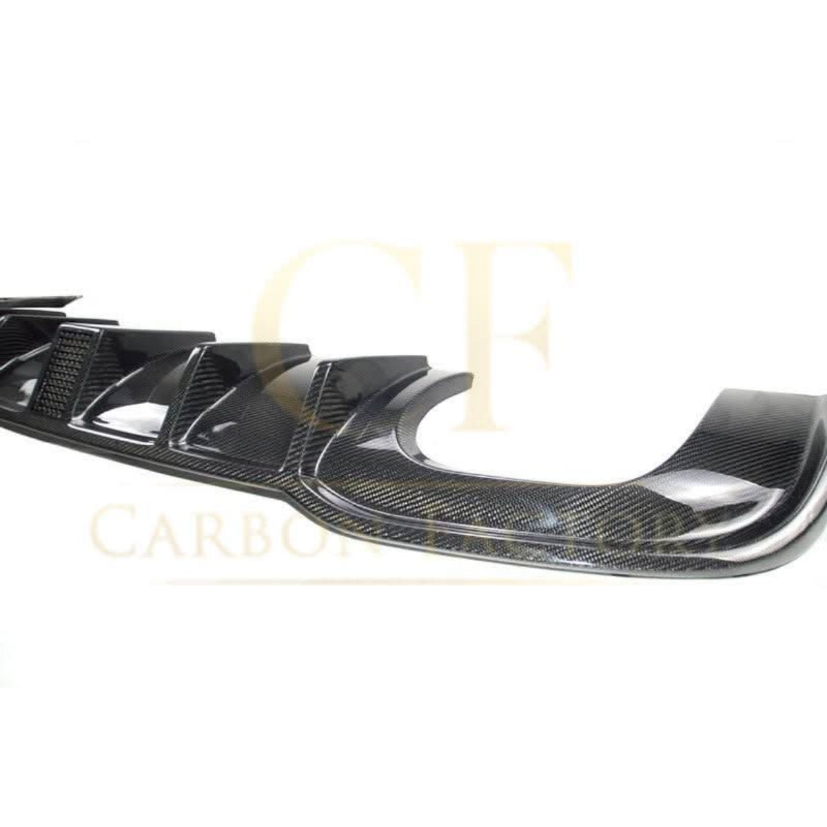 LED Carbon Fibre Rear Diffuser for Audi A3 S Line Saloon S3 17-19 - Carbon Factory
