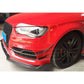 Carbon Fibre Front Canard Set for Audi A3 S Line S3 Saloon 13-15