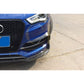 Carbon Fibre Front Bumper Trims for Audi A3 S Line S3 Saloon 13-15