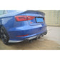 Carbon Fibre Rear Bumper Spats for Audi A3 S Line S3 Saloon 13-15