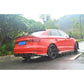 Carbon Fibre Rear Bumper Spats for Audi A3 S Line S3 Saloon 13-15