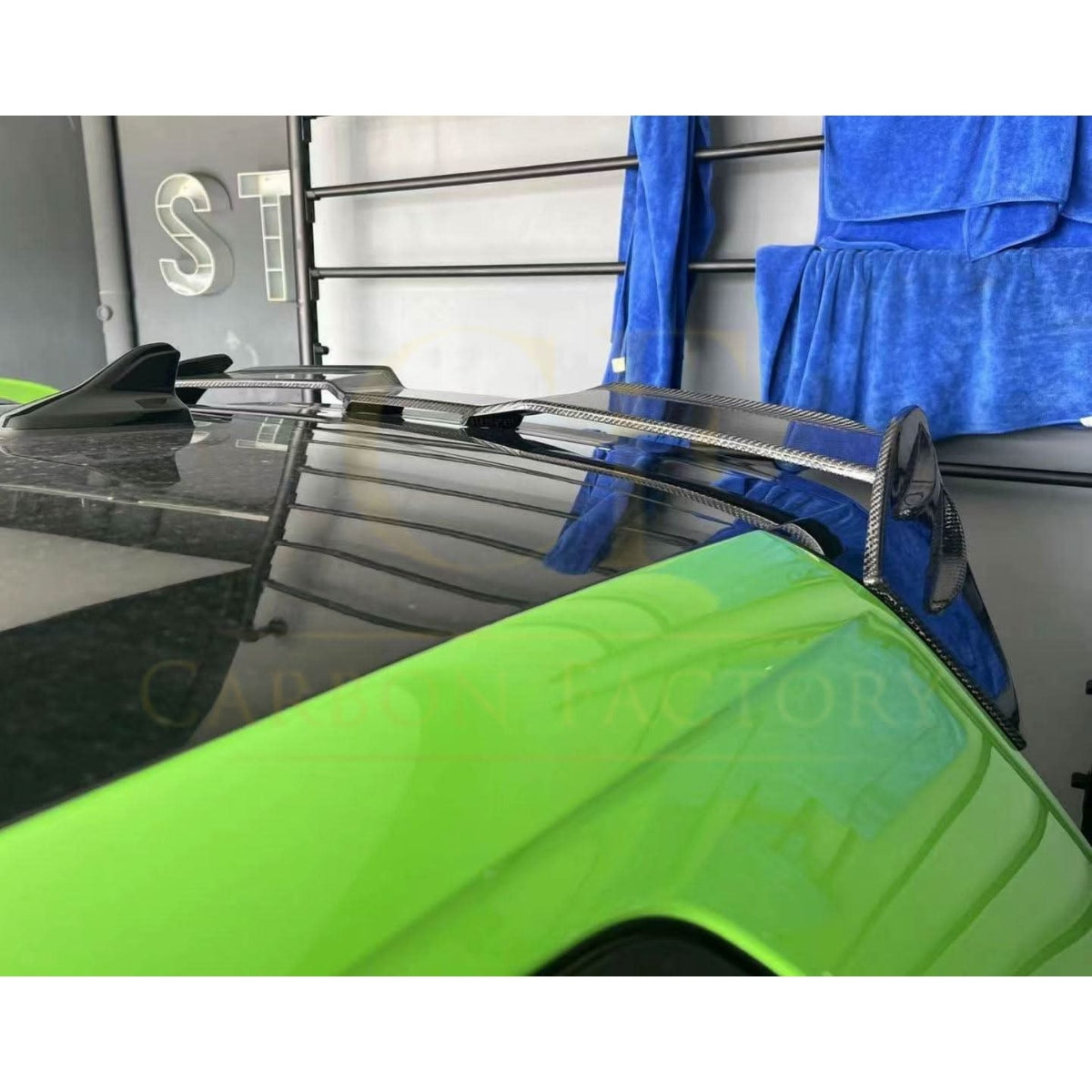 RZ Style Carbon Fibre Boot Spoiler for VW Golf MK8 inc GTI & R 21-Present - Carbon Factory