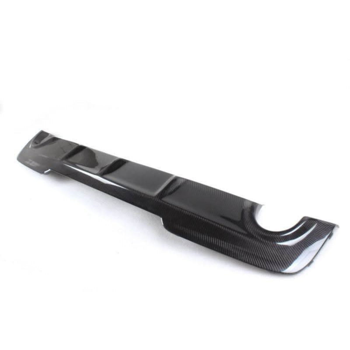 MP Style Carbon Fibre Rear Diffuser Dual Exhaust for BMW F10 5 Series 10-17