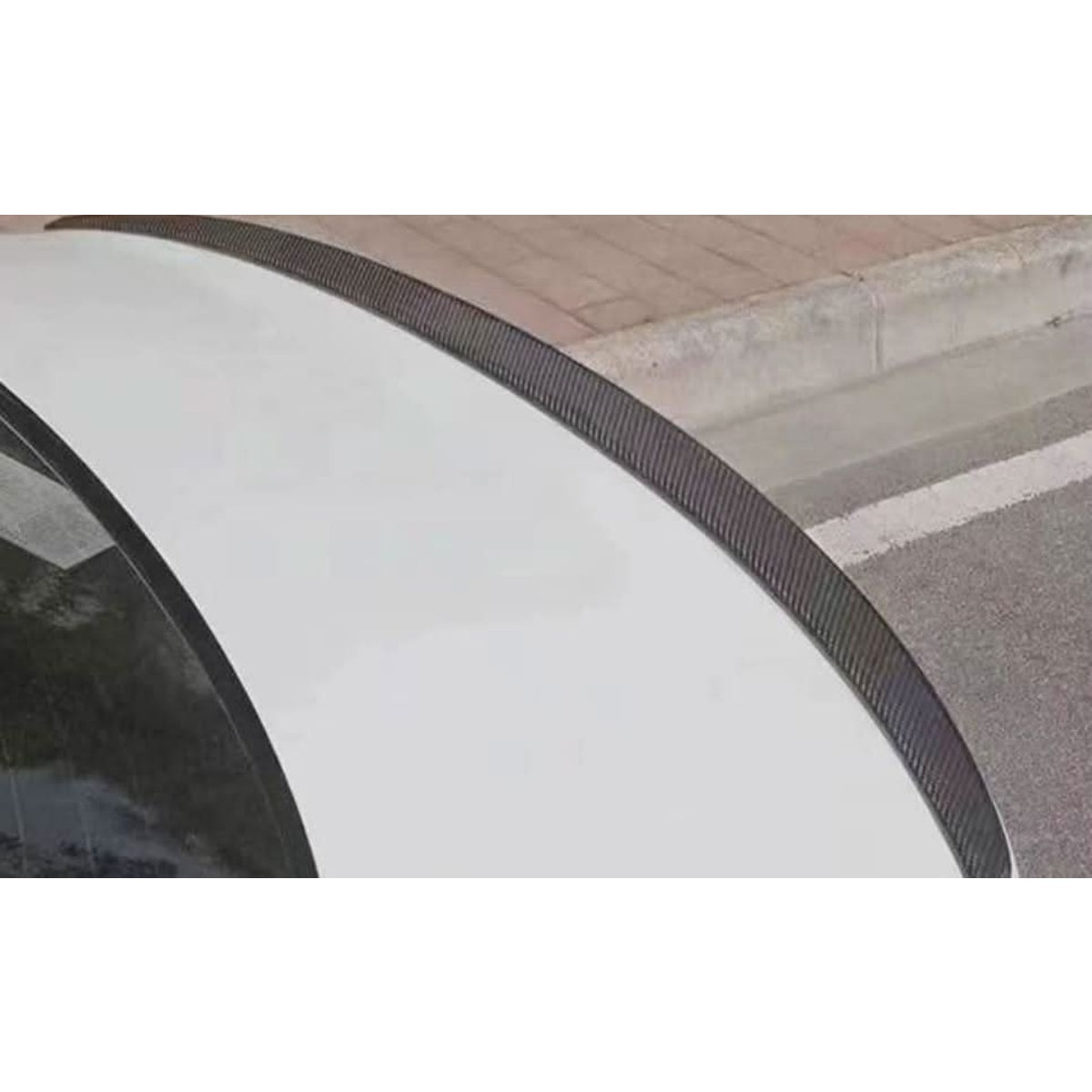 CF Style Carbon Fibre Boot Spoiler for Audi A3 S3 RS3 Saloon 20-24 - Carbon Factory