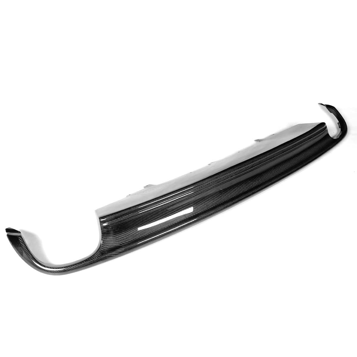 R Style Carbon Fibre Rear Diffuser for Audi C7 A6 Non S Line 12-14 - Carbon Factory