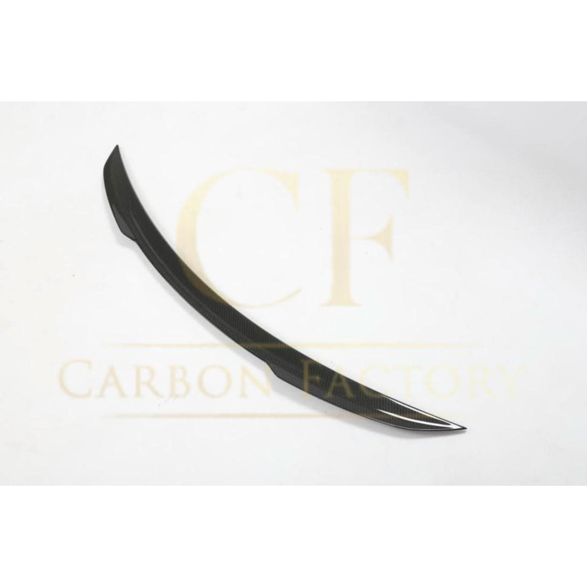 V Style Pre-Preg Carbon Fibre Boot Spoiler for Mercedes Benz W223 S Class 19-24 - Carbon Factory