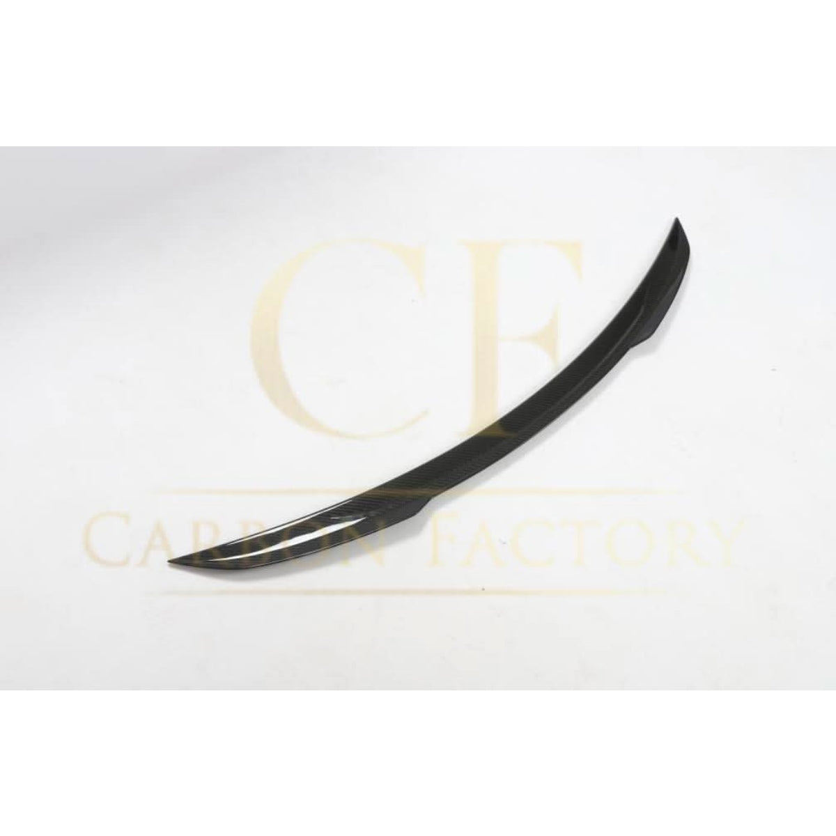 V Style Pre-Preg Carbon Fibre Boot Spoiler for Mercedes Benz W223 S Class 19-24 - Carbon Factory