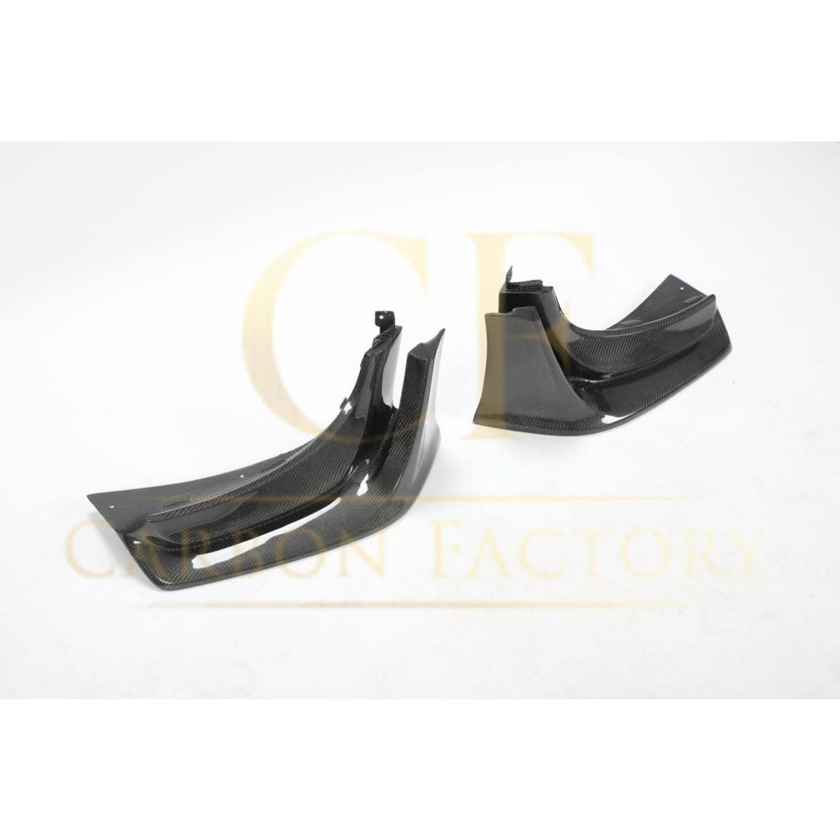 Carbon Fibre Front Side Splitter for BMW F55 F56 Mini Cooper S & JCW 14-22 - Carbon Factory