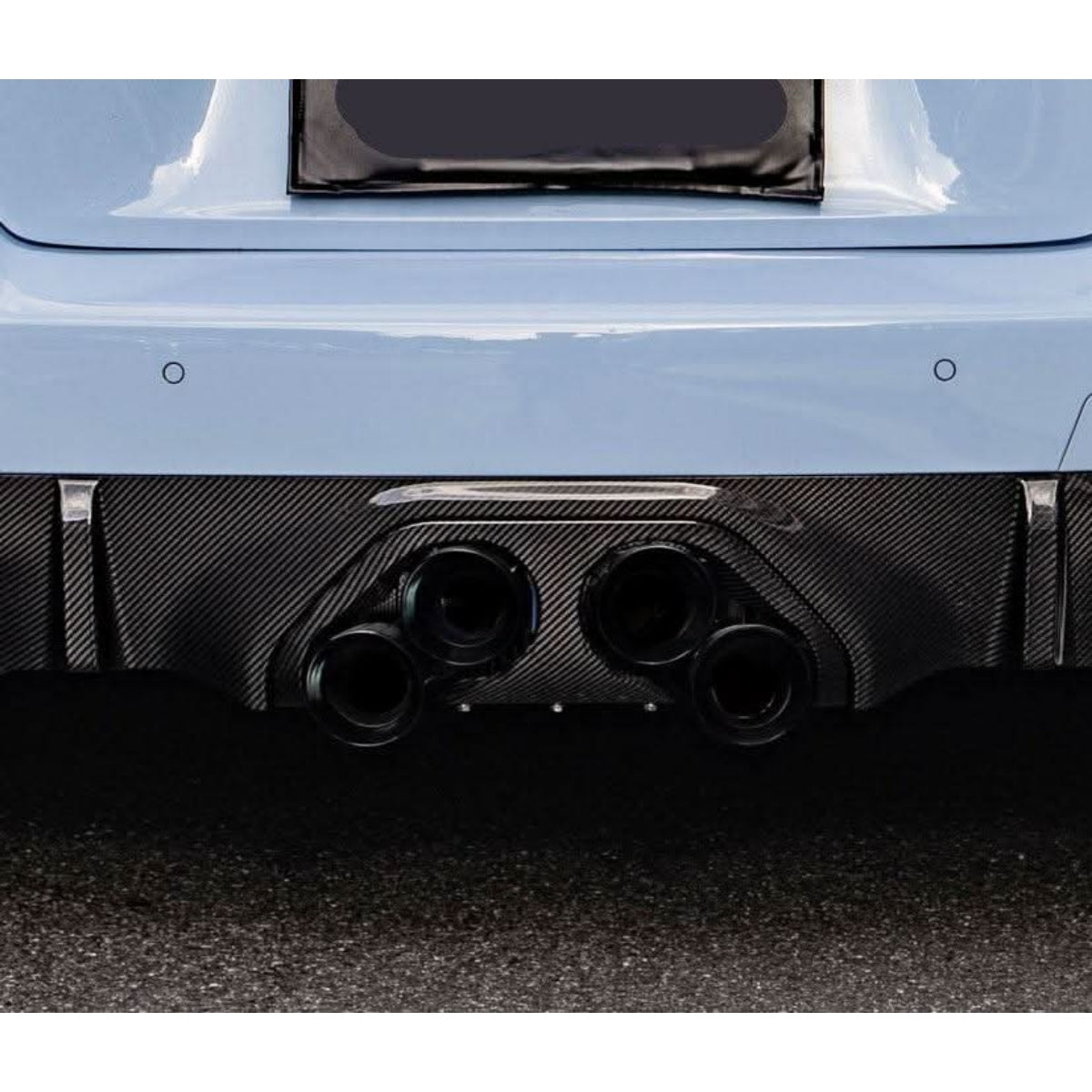 MP Style Pre-Preg Carbon Fibre Rear Diffuser Inner for BMW G87 M2 23-Present - Carbon Factory