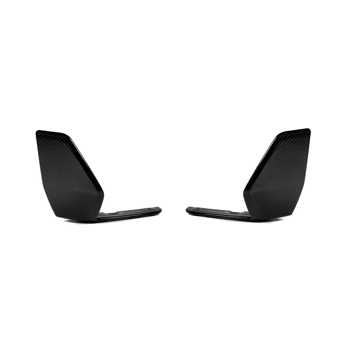 MP Style Pre-Preg Carbon Fibre Front Side Splitters for BMW G05 X5 20-23 - Carbon Factory