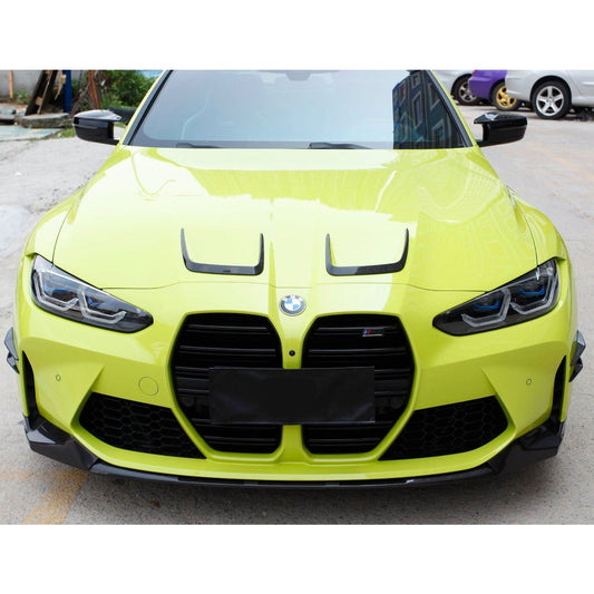 Pre-Preg Carbon Fibre Bonnet Hood Trims for BMW G80 M3 G82 G83 M4 21-Present