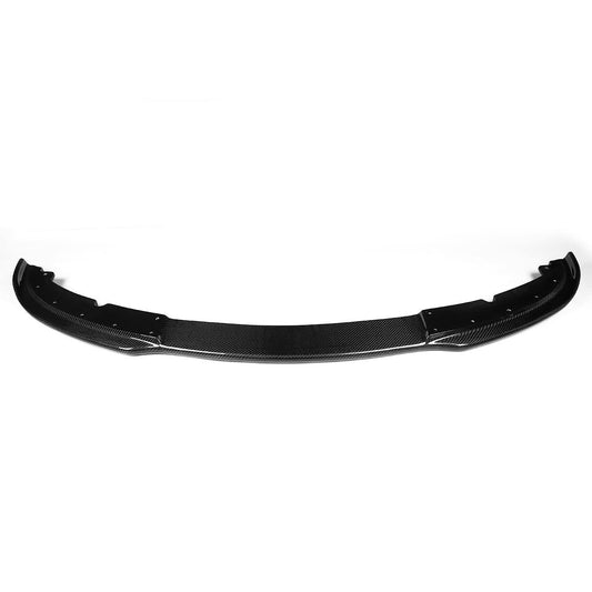 H Style Carbon Fibre Front Splitter for BMW E90 E92 E93 3 Series non M Sport 07-13