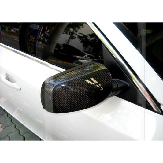 OEM Style Carbon Fibre Replacement Mirror Covers for BMW E60 5 Series Pre-LCI E63 6 Series 03-10