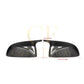 CF Style Pre-Preg Carbon Fibre Replacement Mirror Covers for BMW G01 X3 G08 IX3 19-25