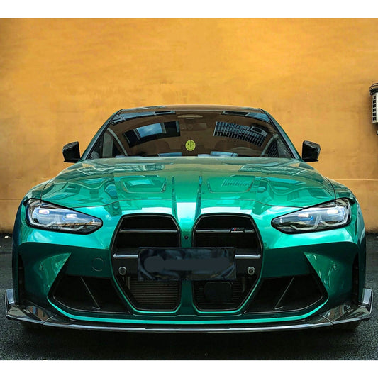CS Style Pre-Preg Carbon Fibre Front Splitter for BMW G80 M3 G82 G83 M4 21-Present