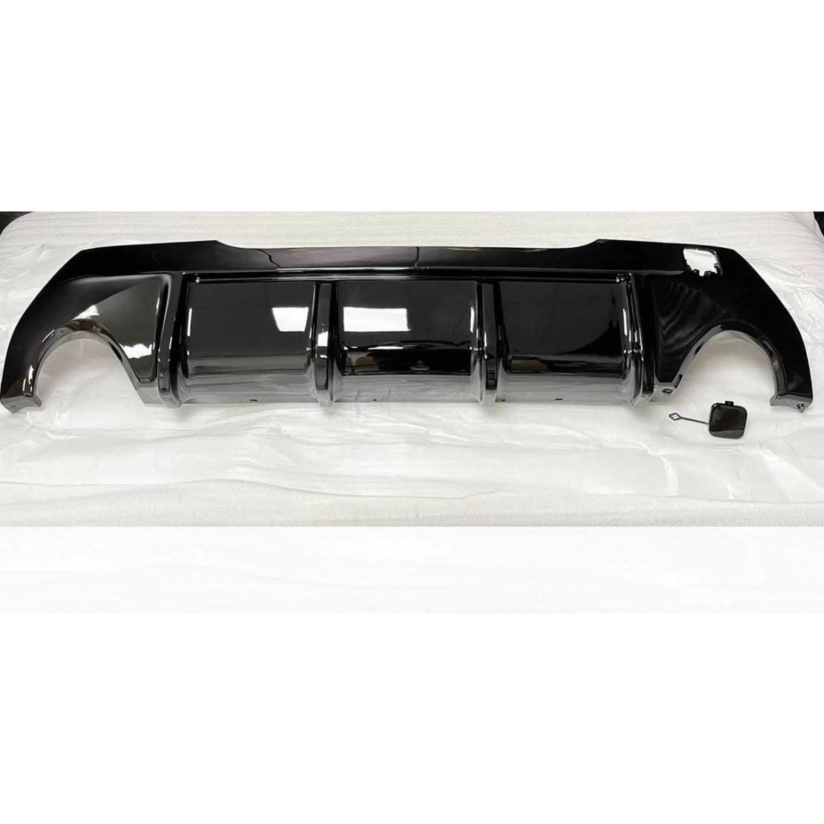 MP Style Gloss Black Rear Diffuser for BMW F40 1 Series 19-24 - Carbon Factory