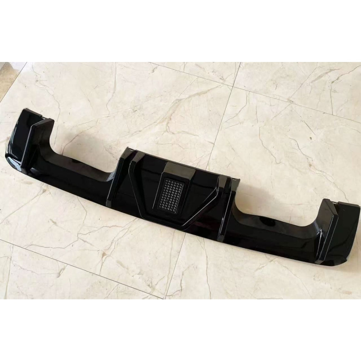 LED Style Gloss Black Rear Diffuser for BMW G80 M3 G82 G83 M4 21-Present - Carbon Factory
