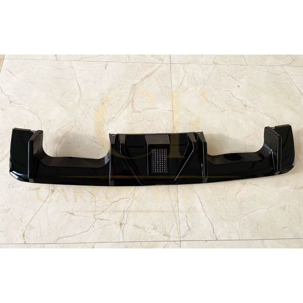 LED Style Gloss Black Rear Diffuser for BMW G80 M3 G82 G83 M4 21-Present - Carbon Factory