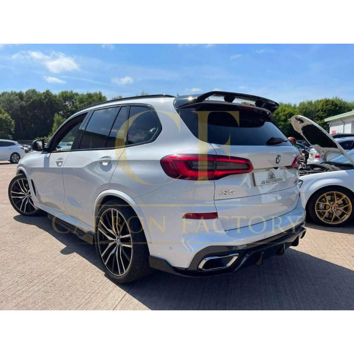 MP Style Gloss Black Roof Spoiler for BMW G05 X5 19-25 - Carbon Factory