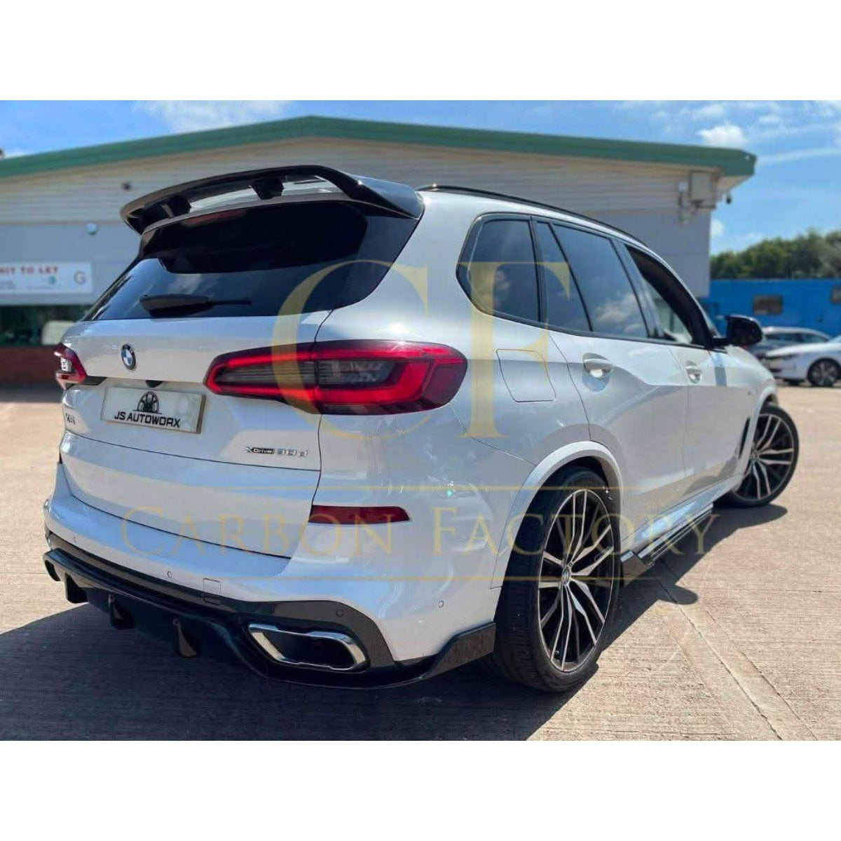 MP Style Gloss Black Roof Spoiler for BMW G05 X5 19-25 - Carbon Factory