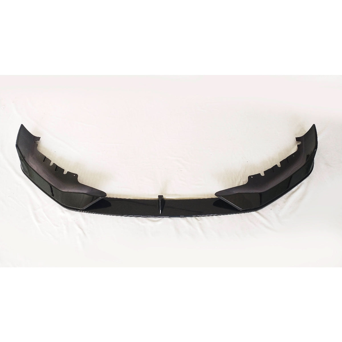 AC Style Gloss Black Front Splitter for BMW G30 G31 5 Series LCI 21-24