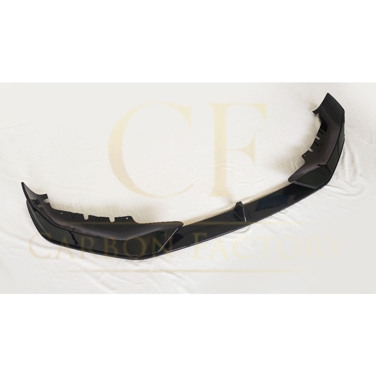 AC Style Gloss Black Front Splitter for BMW G30 G31 5 Series LCI 21-24